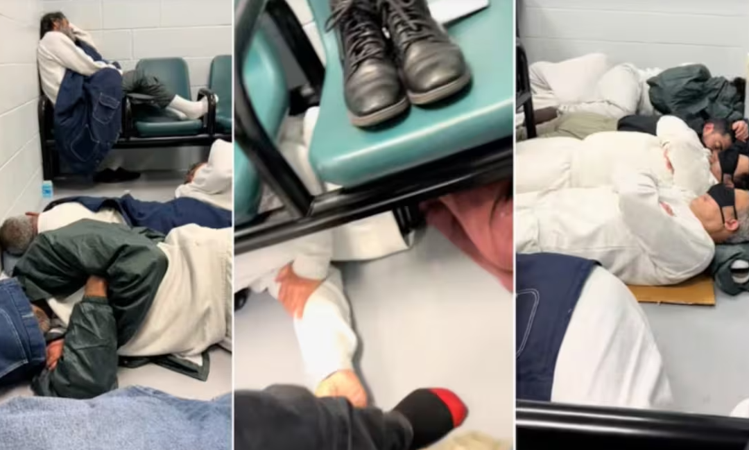 «Estamos secuestrados»: filtran videos sobre las condiciones inhumanas del centro de detención para migrantes en Miami