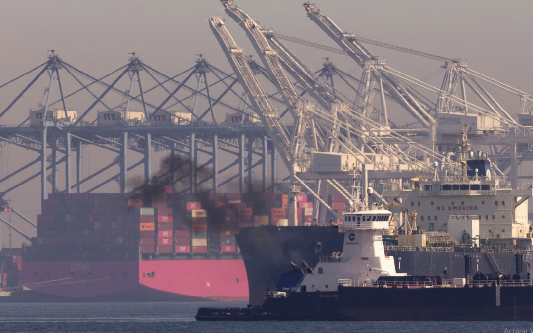 EE.UU. se opone a un plan para gravar las emisiones de carbono de los barcos, según una nueva filtración