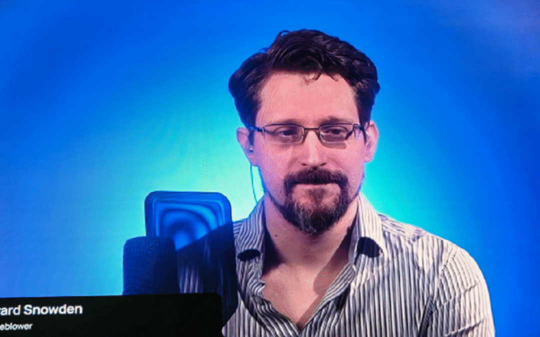 De la NSA a la IA: Snowden advierte sobre un futuro vigilado