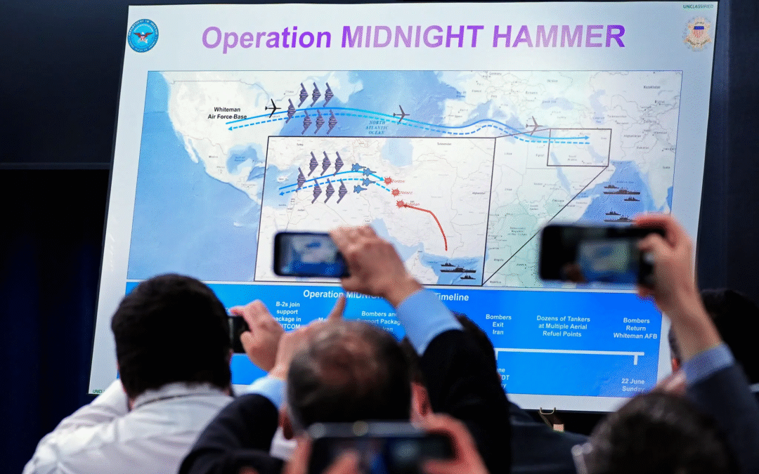 Filtran informe de inteligencia del Pentágono: bombardeos de EE.UU. no eliminaron el arsenal nuclear de Irán