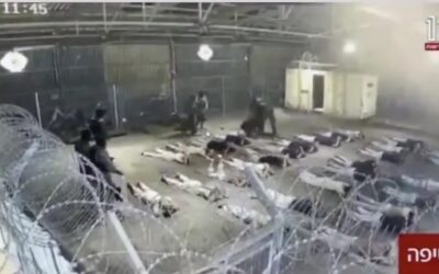 Un censor de las FDI aprobó la transmisión del video filtrado de un prisionero palestino abusado en una cárcel israelí