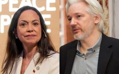 Assange denunció a la Fundación Nobel por el premio entregado a María Corina Machado